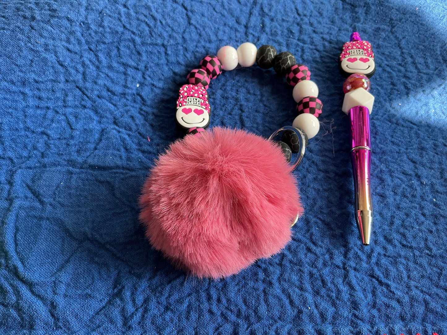 Wristlets keychain and pen