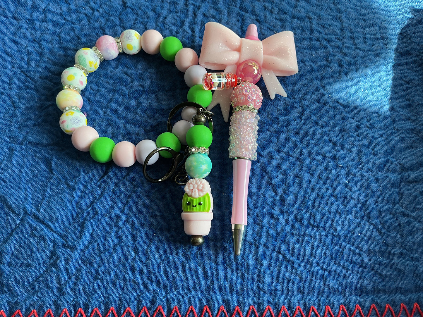 Wristlets keychain and pen